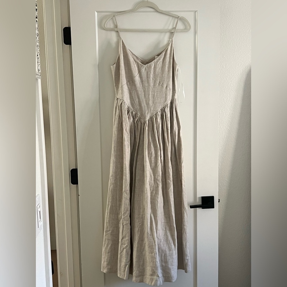 DISSH Cream Maxi Dress